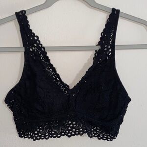 Aerie Black Lace Bralette